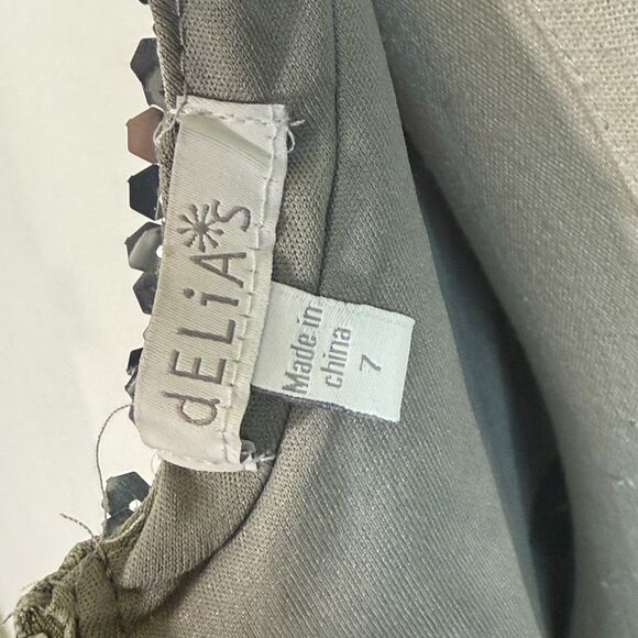 Delia's | Silver Sequin Skater Dress | Sz 7 | Junior - Picture 11 of 11